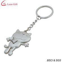 Горячие продажи металла Cat Keychain для подарка для продвижения (LM1099)